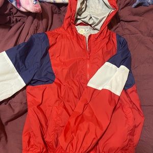 Womens Pink Republic Hooded Jacket